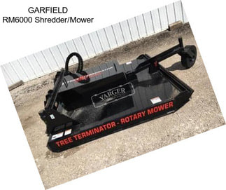 GARFIELD RM6000 Shredder/Mower