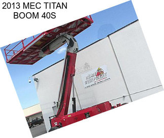 2013 MEC TITAN BOOM 40S