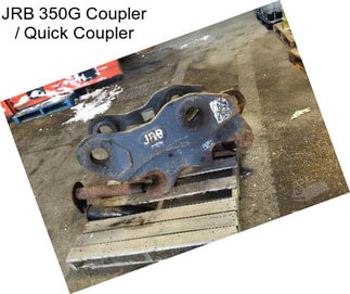 JRB 350G Coupler / Quick Coupler