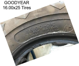 GOODYEAR 16.00x25 Tires