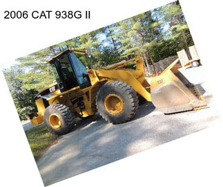 2006 CAT 938G II