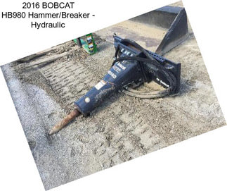 2016 BOBCAT HB980 Hammer/Breaker - Hydraulic