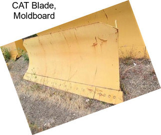 CAT Blade, Moldboard
