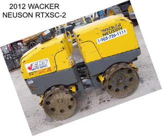 2012 WACKER NEUSON RTXSC-2