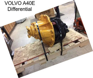 VOLVO A40E Differential