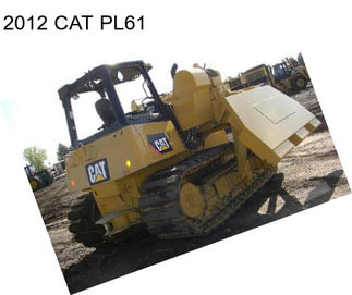 2012 CAT PL61