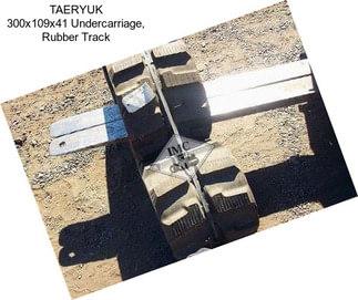 TAERYUK 300x109x41 Undercarriage, Rubber Track
