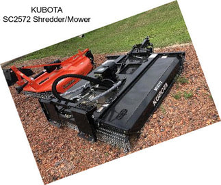 KUBOTA SC2572 Shredder/Mower