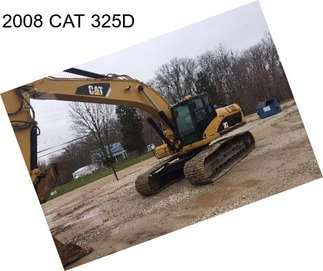 2008 CAT 325D