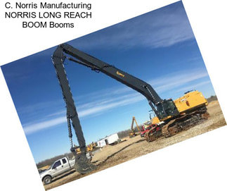 C. Norris Manufacturing NORRIS LONG REACH BOOM Booms