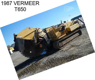 1987 VERMEER T650