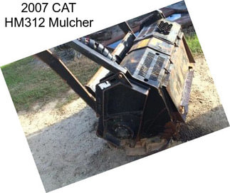 2007 CAT HM312 Mulcher