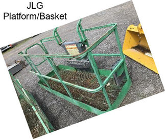 JLG Platform/Basket
