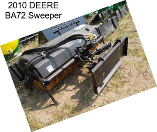 2010 DEERE BA72 Sweeper