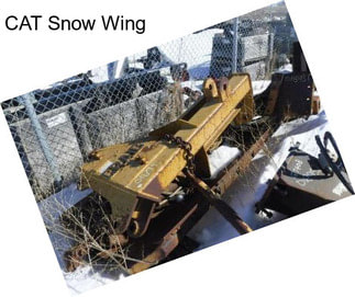 CAT Snow Wing