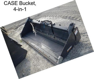 CASE Bucket, 4-in-1