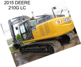 2015 DEERE 210G LC