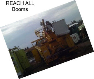 REACH ALL Booms