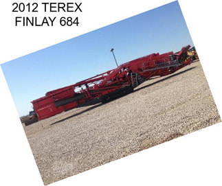 2012 TEREX FINLAY 684