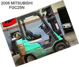 2008 MITSUBISHI FGC25N