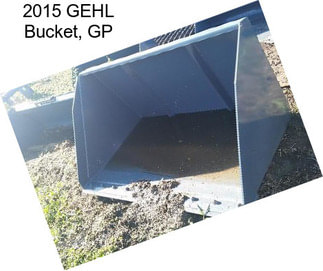 2015 GEHL Bucket, GP