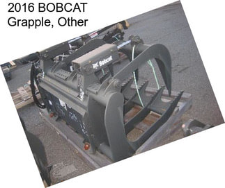 2016 BOBCAT Grapple, Other