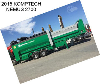 2015 KOMPTECH NEMUS 2700