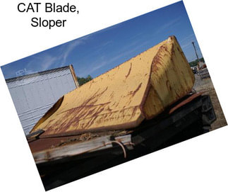 CAT Blade, Sloper