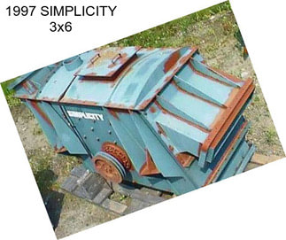 1997 SIMPLICITY 3x6