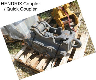 HENDRIX Coupler / Quick Coupler