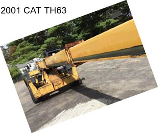 2001 CAT TH63