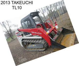 2013 TAKEUCHI TL10