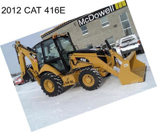 2012 CAT 416E