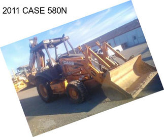 2011 CASE 580N