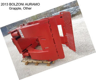 2013 BOLZONI AURAMO Grapple, Other