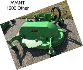 AVANT 1200 Other