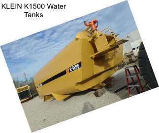 KLEIN K1500 Water Tanks