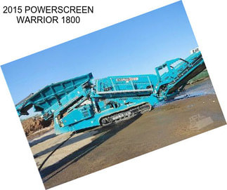 2015 POWERSCREEN WARRIOR 1800