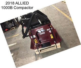 2018 ALLIED 1000B Compactor