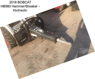 2018 BOBCAT HB980 Hammer/Breaker - Hydraulic