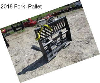 2018 Fork, Pallet