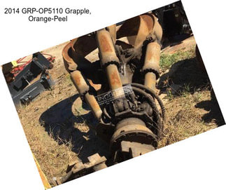 2014 GRP-OP5110 Grapple, Orange-Peel