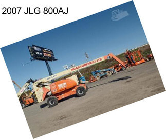 2007 JLG 800AJ