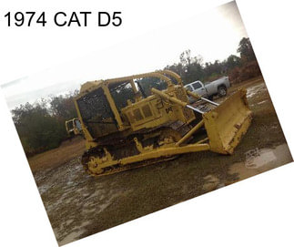 1974 CAT D5