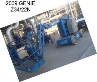 2009 GENIE Z34/22N