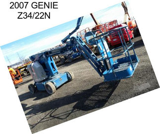 2007 GENIE Z34/22N