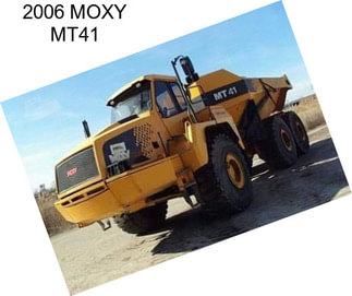 2006 MOXY MT41