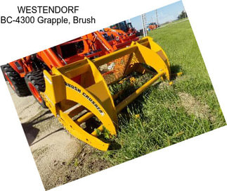 WESTENDORF BC-4300 Grapple, Brush