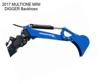 2017 MULTIONE MINI DIGGER Backhoes