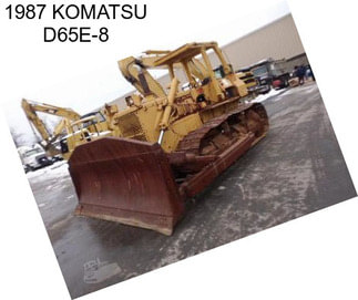 1987 KOMATSU D65E-8